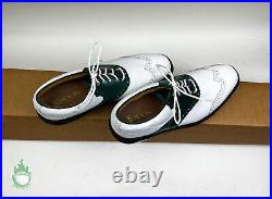 NEW Footjoy Icon White/Green Men's Golf Shoes Size US 8.5 NO BOX