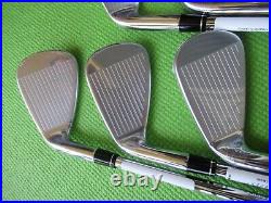 NEW IN BOX Callaway FORGED iron set. 7-AW. NIPPON ZELOS Shafts