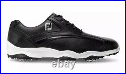 NEW IN BOX FootJoy Medium Fit Men's SuperLites Golf Shoes 58014-Black Size 13