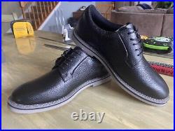 NEW IN BOX! G/FORE G4 Gallivanter Golf Shoes Black Gray Mens SZ 10.5 G4MC20EF01