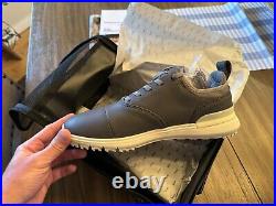 NEW IN BOX True Linkswear Lux Tour Golf shoes Men's 11.5 Heritage Gray Leather