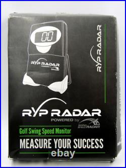 NEW RypRadar 2.0 Golf Swing Speed Monitor, Strength & Training Aid NEW in Box