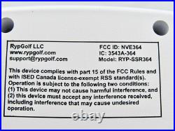 NEW RypRadar 2.0 Golf Swing Speed Monitor, Strength & Training Aid NEW in Box