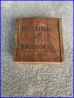 NEW Sea Island Golf Club Belt Size 38 Smathers & Branson Needlepoint With Box