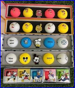 NEW Volvik Disney VIVID Limited Edition Golf Balls 5 Gift Boxes Mickey &Friends NEW Volvik Disney VIVID Limited Edition Golf Balls 5 Gift Boxes Mickey &Friends