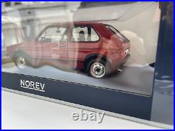NOREV 188472 VW GOLF Mk. 1 GTI diecast model road car red body 1976 118th scale