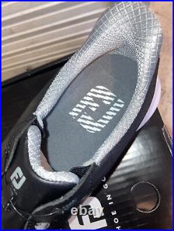 NOS Footjoy Men's Fuel Golf Shoe BLACk Style #55449 Size 10 M, New in Box