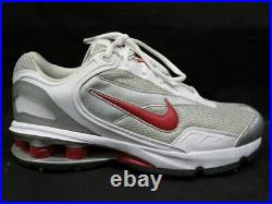 NOS New Nike Tac Shox Golf Cleats Shoes Red/White Mens Size 8 in Box 2005 (3)