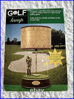 NOS Vintage HTF King America Golf Lamp For Birdie Animated Putter NEW In Box