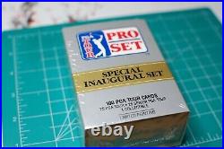 New 1990 Pga Tour Pro Set Special Inaugural Set -factory Sealed Box