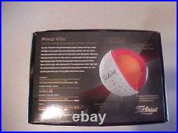 New 2023 2 Dozen, 24 Golf Balls Titleist Pro V1x & Limited Holiday Gift Box V1 X