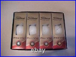 New 2023 6 Dozen (72 Golf Balls) Titleist White Pro V1x Golf Balls No Logos V1 X