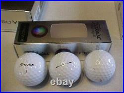 New 2023 6 Dozen (72 Golf Balls) Titleist White Pro V1x Left Dash V1 X No Logo