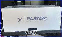 New 2023 Blue Tees Players Plus+ Magnetic Golf Speaker, Blue, Sealed Box