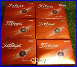 New 6 Dozen (72 Golf Balls) Titleist Trufeel Golf Balls No Logos Tru Feel New 6 Dozen (72 Golf Balls) Titleist Trufeel Golf Balls No Logos Tru Feel