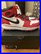 New Authentic Nike Air Jordan Retro 1 Golf Shoes Size 14 Chicago Red in Box
