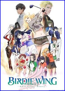 New BIRDIE WING Golf Girls' Story Season 1 Blu-ray Box Booklet From Japan F/S