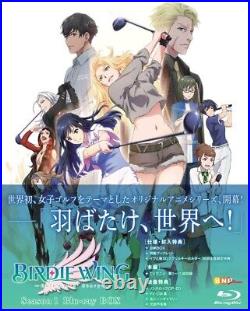 New BIRDIE WING Golf Girls' Story Season 1 Blu-ray Box Booklet Japan BNP-0019