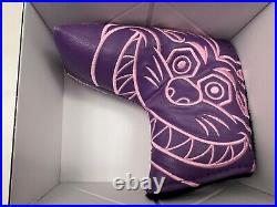 New Bettinardi Golf Purple Fat Cat With Cheese Blade Cover - In Box