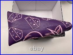 New Bettinardi Golf Purple Fat Cat With Cheese Blade Cover - In Box