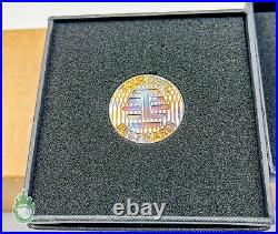 New Bettinardi Rare En Fuego T Hive Ball Marker Coin in Box