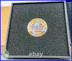 New Bettinardi Rare En Fuego T Hive Ball Marker Coin in Box