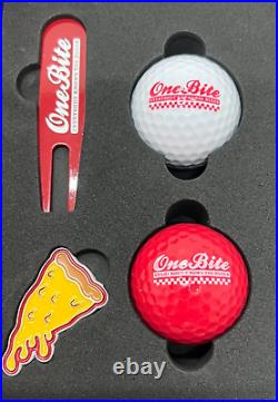 New Bundle of 6 One Bite Golf Accessory Box Sets All Proceeds Benefit Charity