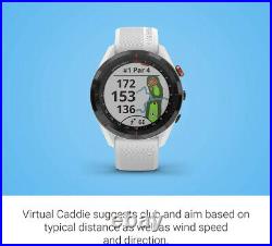 New Garmin Approach S62 Premium GPS Golf Watch White SEALED in retail Box