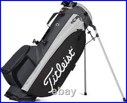 New In Box 2023 Titleist Players 4 Plus Golf Stand Bag Charcoal Black Gray