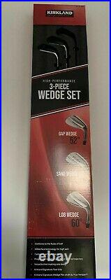 New In Box Costco Kirkland Signature 3 Piece Golf Wedge Set 52, 56, 60 Wedges