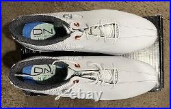 New In Box FootJoy DNA Helix Men US Size 10.5 Wide Golf Shoes Style #53316 White New In Box FootJoy DNA Helix Men US Size 10.5 Wide Golf Shoes Style #53316 White