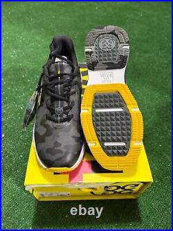 New In Box G/FORE G4 MG4+ US 8 Black Yellow Camo Golf Shoe Sneaker