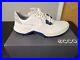 New In Box Men’s Ecco Golf Biom G5 Shoes, Color White/blue Depths, Size 9-9.5