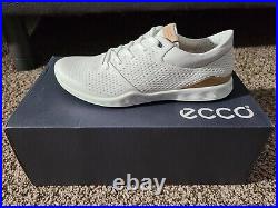 New In Box Women's Ecco Golf S-lite Shoes, White, Size 5-5.5, Style 121903