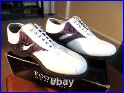 New Original Box Footjoy Golf Shoes Classics Tour 51120 9.5 D Rare