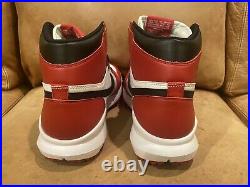 New in Box Air Jordan 1 Chicago Golf Shoes Size 10.5 White/Red/Black 917717-100