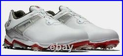 New in Box FootJoy Tour X BOA shoes size 12M White / Grey / Red