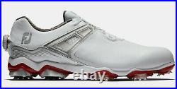 New in Box FootJoy Tour X BOA shoes size 12M White / Grey / Red