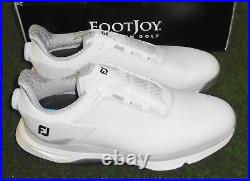 New in Box Footjoy Pro/SLX BOA Golf Shoes, White, 9.5 M, 56915