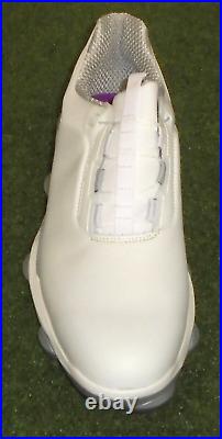 New in Box Footjoy Tour Alpha BOA Golf Shoes, White / Grey, 9.5 Medium, 55544