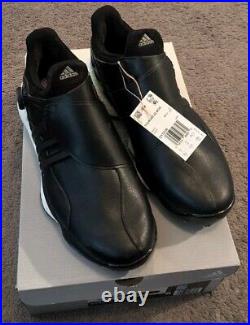 New in Box Men's Adidas Golf Tour 360 22 BOA Black Golf Shoes GY5338 Size 9.5