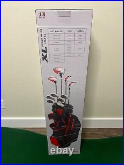 New in Box Top Flite XL Senior Men's Golf Set, 13-Piece Complete Set