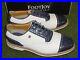 New w Box Footjoy Dryjoys Premiere Tarlow Men’s Golf Shoes, White, 10.5 XW 53904