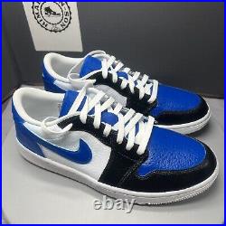 Nike Air Jordan 1 Low Golf Blue Black Top Custom DD9315-101 Men Sz 8 New In BOX