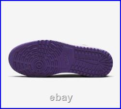 Nike Air Jordan 1 Low Golf Court White Purple DD9315-105 New With Box Nike Air Jordan 1 Low Golf Court White Purple DD9315-105 New With Box