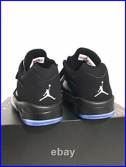 Nike Air Jordan 5 Low Golf Shoes Fire Red Metallic CU4523-003 No Box Top Sz 9.5