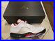 Nike Air Jordan V Low Golf Shoes SIZE 10 BRAND NEW IN BOX White / Fire Red