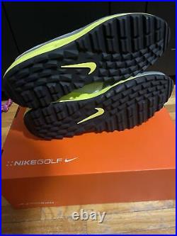 Nike Air Max 1 G Golf Shoes Men's Size 13 Smoke Grey Volt Waterproof NEW witho box