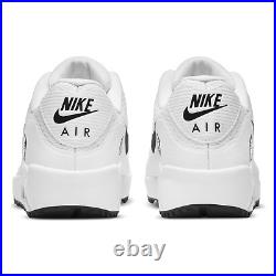 Nike Air Max 90 G Golf Men's Size 11.5 White Black CU9978-001 New In Box