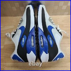 Nike Air Max 90 G TB Golf Mens 12.5 Spikeless White Blue DX5999-141 No Box Lid Nike Air Max 90 G TB Golf Mens 12.5 Spikeless White Blue DX5999-141 No Box Lid